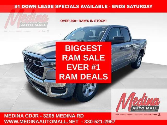 2025 RAM Ram 1500 RAM 1500 BIG HORN QUAD CAB 4X4 64 BOX