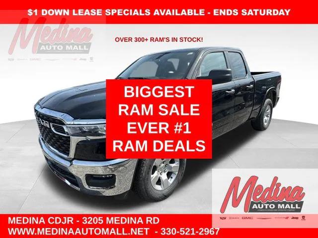 2025 RAM Ram 1500 RAM 1500 BIG HORN QUAD CAB 4X4 64 BOX