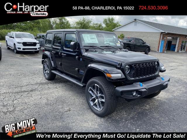 2024 Jeep Wrangler 4xe WRANGLER 4-DOOR SPORT S 4xe