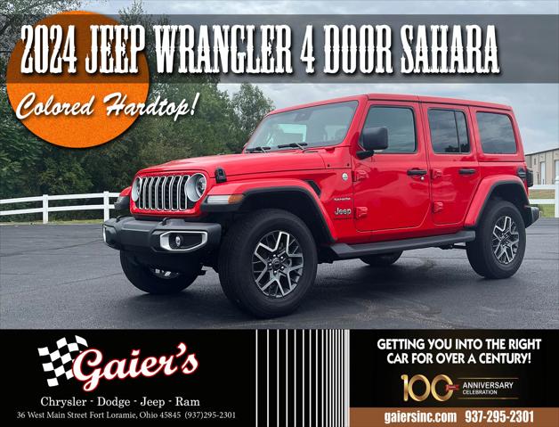 2024 Jeep Wrangler WRANGLER 4-DOOR SAHARA 2024 Jeep Wrangler WRANGLER 4-DOOR SAHARA