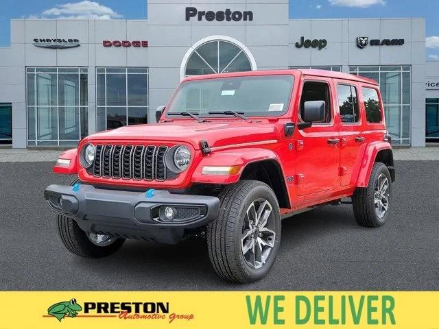 2024 Jeep Wrangler 4xe WRANGLER 4-DOOR SPORT S 4xe