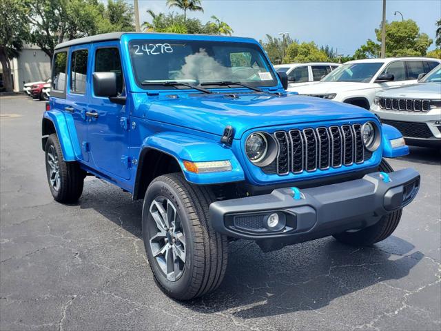 2024 Jeep Wrangler 4xe WRANGLER 4-DOOR SPORT S 4xe