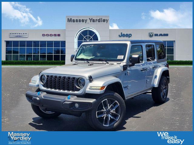 2024 Jeep Wrangler 4xe WRANGLER 4-DOOR SPORT S 4xe