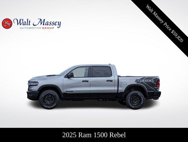 2025 RAM Ram 1500 RAM 1500 REBEL CREW CAB 4X4 57 BOX