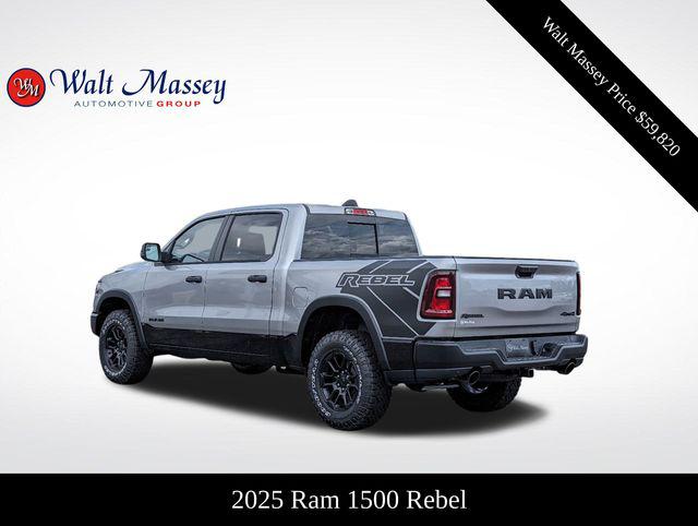 2025 RAM Ram 1500 RAM 1500 REBEL CREW CAB 4X4 57 BOX