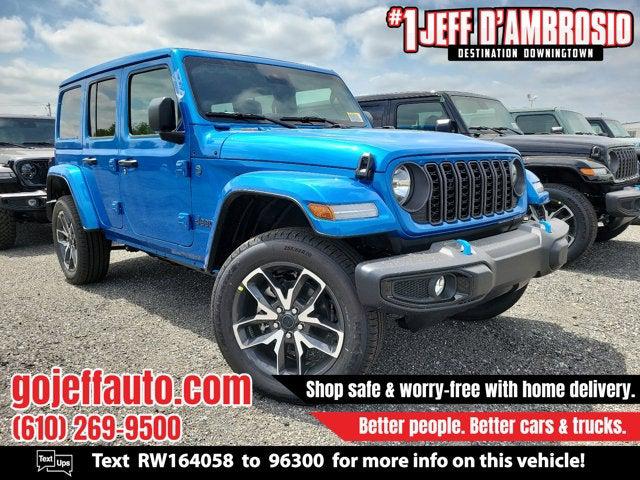 2024 Jeep Wrangler 4xe WRANGLER 4-DOOR SPORT S 4xe