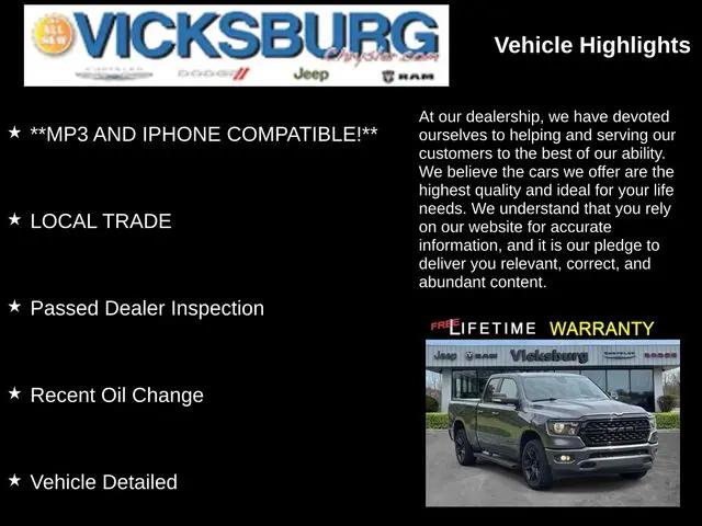 2022 Ram 1500 Big Horn Quad Cab 4x4 64 Box