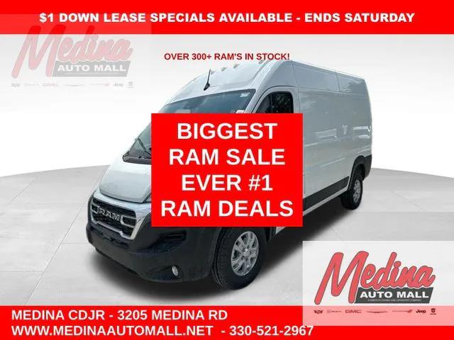 2024 RAM Ram ProMaster RAM PROMASTER 1500 SLT CARGO VAN HIGH ROOF 136 WB