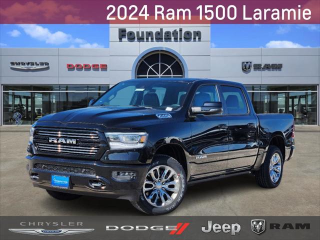 2024 RAM Ram 1500 RAM 1500 LARAMIE CREW CAB 4X4 57 BOX