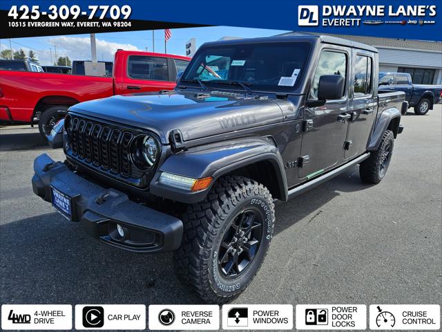 2024 Jeep Gladiator GLADIATOR WILLYS 4X4