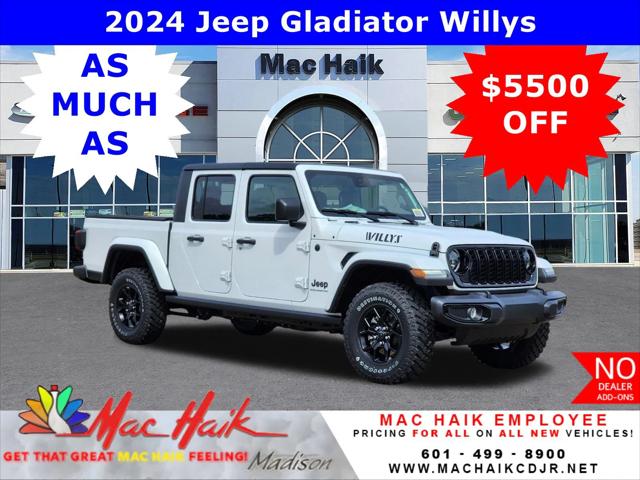 2024 Jeep Gladiator GLADIATOR WILLYS 4X4