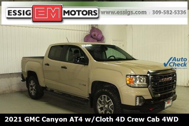 2021 GMC Canyon 4WD Crew Cab Short Box AT4 - Cloth