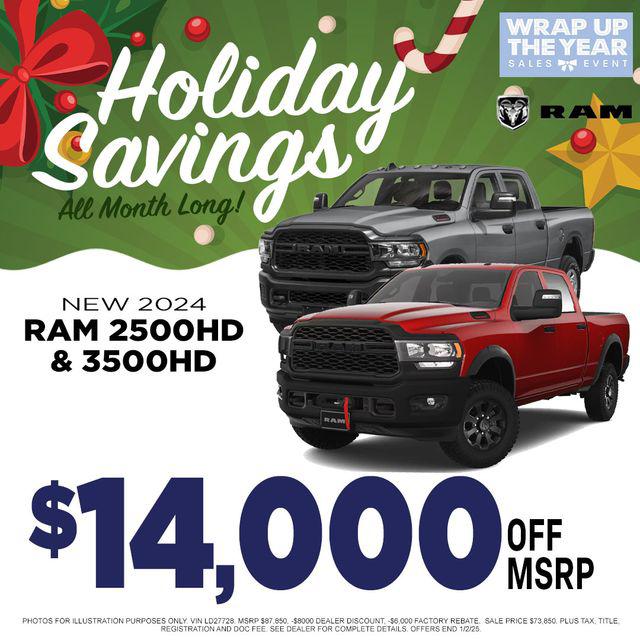 2024 RAM Ram 2500 RAM 2500 LARAMIE CREW CAB 4X4 64 BOX