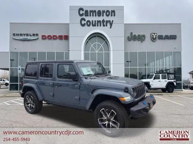 2024 Jeep Wrangler 4xe WRANGLER 4-DOOR SPORT S 4xe