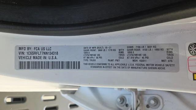 2022 Ram 1500 Rebel Crew Cab 4x4 5'7" Box