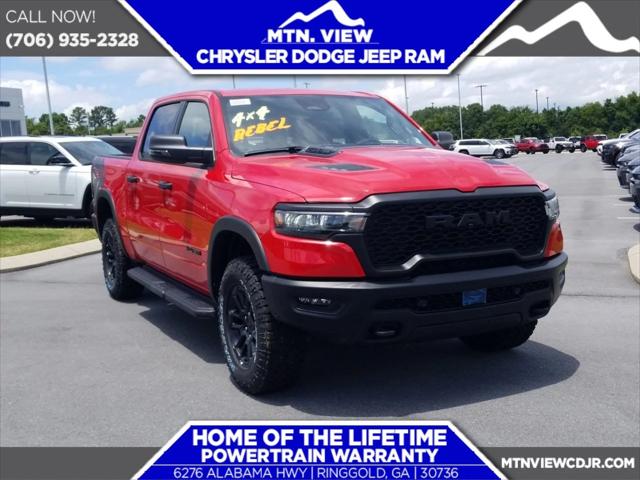 2025 RAM Ram 1500 RAM 1500 REBEL CREW CAB 4X4 57 BOX