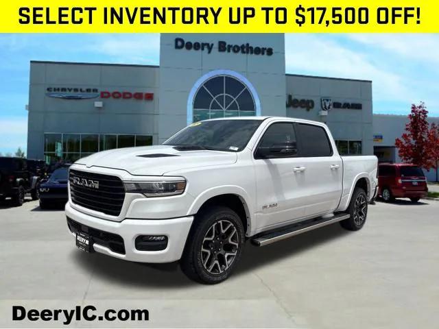 2025 RAM Ram 1500 RAM 1500 LARAMIE CREW CAB 4X4 57 BOX