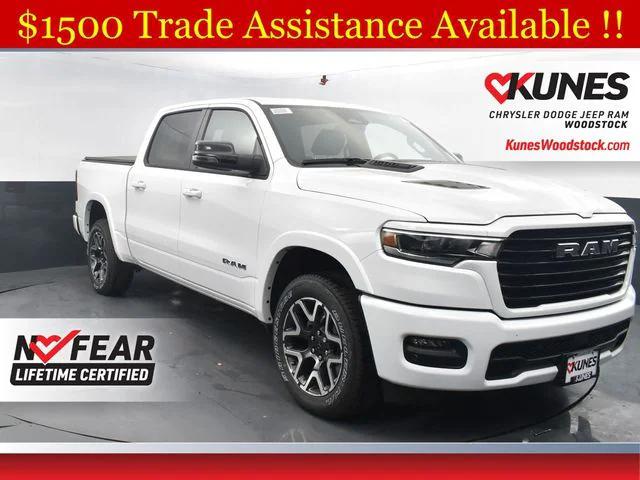 2025 RAM Ram 1500 RAM 1500 LARAMIE CREW CAB 4X4 57 BOX