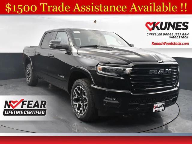 2025 RAM Ram 1500 RAM 1500 LARAMIE CREW CAB 4X4 57 BOX