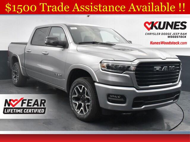 2025 RAM Ram 1500 RAM 1500 LARAMIE CREW CAB 4X4 57 BOX