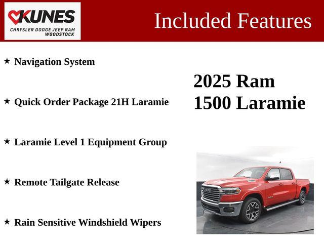 2025 RAM Ram 1500 RAM 1500 LARAMIE CREW CAB 4X4 57 BOX