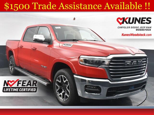 2025 RAM Ram 1500 RAM 1500 LARAMIE CREW CAB 4X4 57 BOX