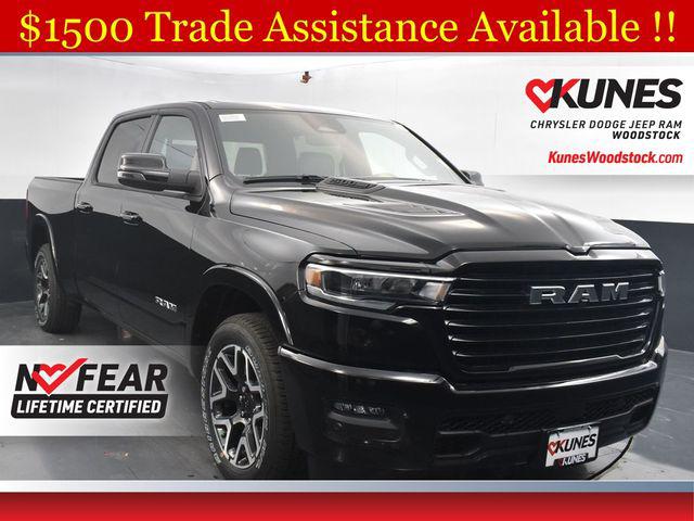 2025 RAM Ram 1500 RAM 1500 LARAMIE CREW CAB 4X4 64 BOX