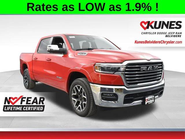 2025 RAM Ram 1500 RAM 1500 LARAMIE CREW CAB 4X4 57 BOX