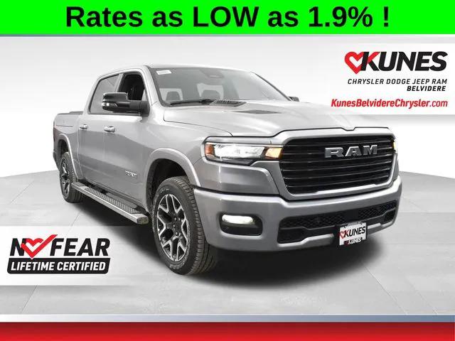 2025 RAM Ram 1500 RAM 1500 LARAMIE CREW CAB 4X4 57 BOX