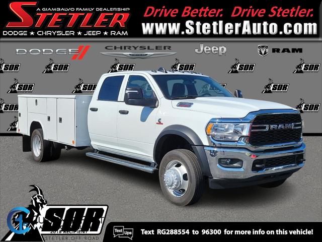 2024 RAM Ram 5500 Chassis Cab RAM 5500 TRADESMAN CHASSIS CREW CAB 4X4 84 CA