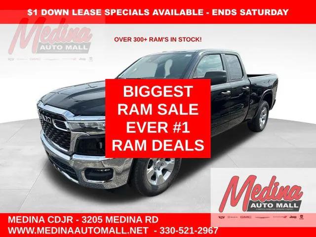 2025 RAM Ram 1500 RAM 1500 BIG HORN QUAD CAB 4X4 64 BOX