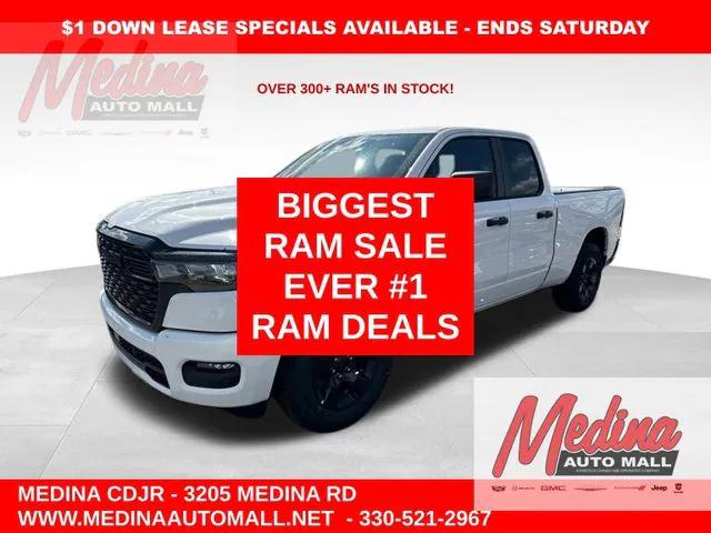 2025 RAM Ram 1500 RAM 1500 TRADESMAN QUAD CAB 4X4 64 BOX