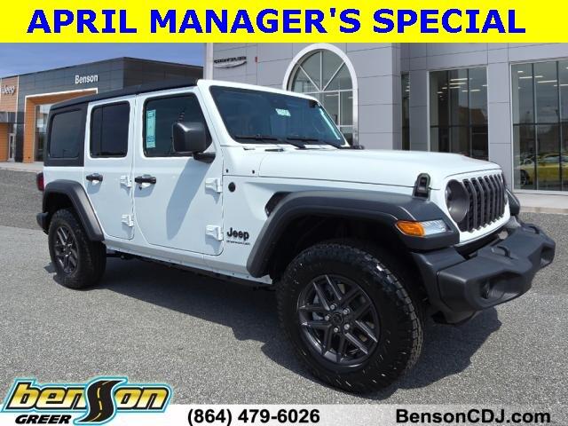 2024 Jeep Wrangler WRANGLER 4-DOOR SPORT S