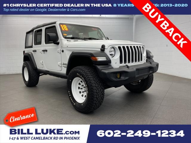 2018 Jeep Wrangler Unlimited Sport 4x4