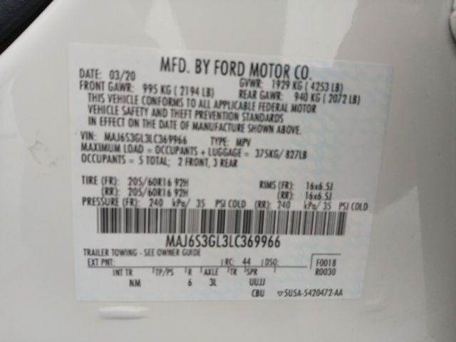 2020 Ford EcoSport SE