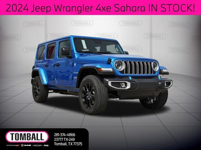 2024 Jeep Wrangler 4xe WRANGLER 4-DOOR SAHARA 4xe