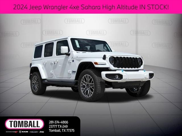 2024 Jeep Wrangler 4xe WRANGLER 4-DOOR HIGH ALTITUDE 4xe