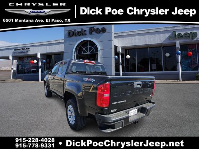 2022 Chevrolet Colorado 4WD Crew Cab Short Box LT