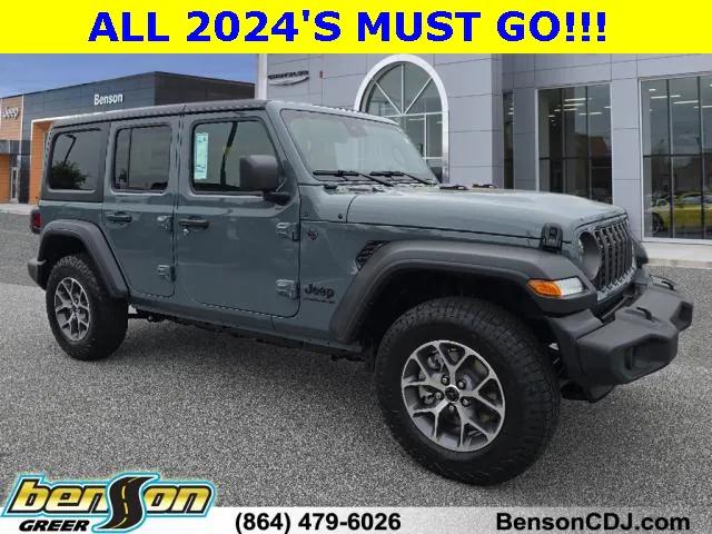 2024 Jeep Wrangler WRANGLER 4-DOOR SPORT S