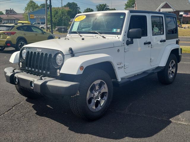 2017 Jeep Wrangler Unlimited Sahara 4x4