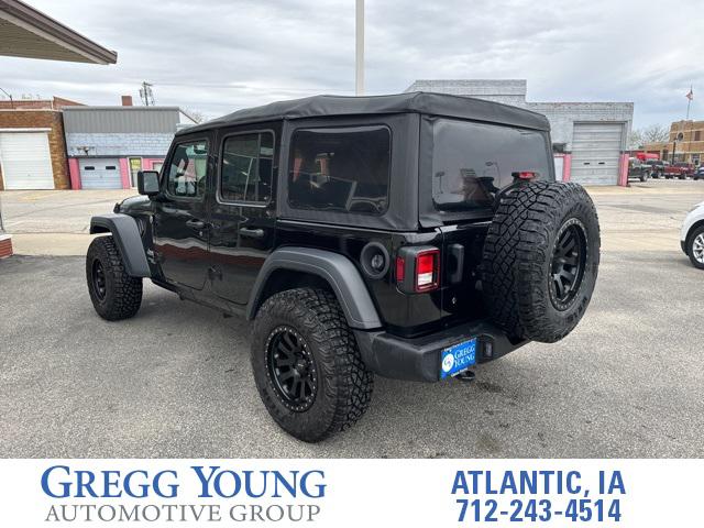 2018 Jeep Wrangler Unlimited Sport S 4x4