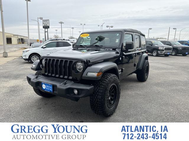 2018 Jeep Wrangler Unlimited Sport S 4x4