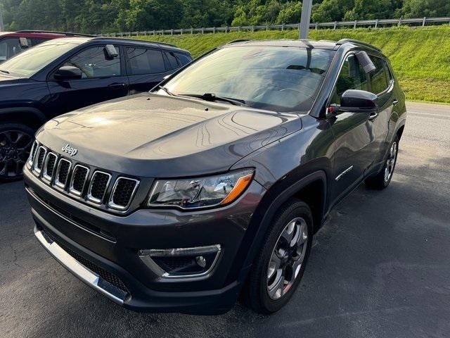 Used 2020 Jeep Compass Limited with VIN 3C4NJDCB5LT238490 for sale in Pikeville, KY