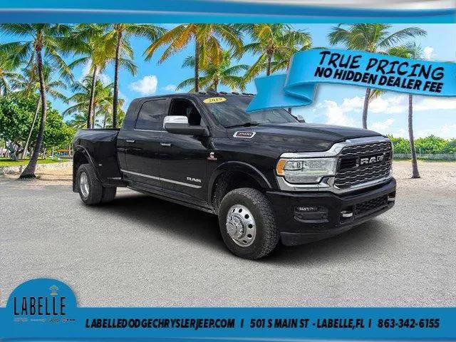 2019 Ram 3500 Limited Mega Cab 4x4 6'4" Box for sale in LaBelle, FL