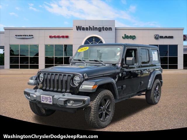 2020 Jeep Wrangler Unlimited Sahara Altitude 4X4