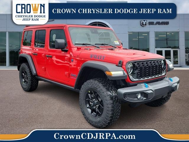 2024 Jeep Wrangler 4xe WRANGLER 4-DOOR WILLYS 4xe