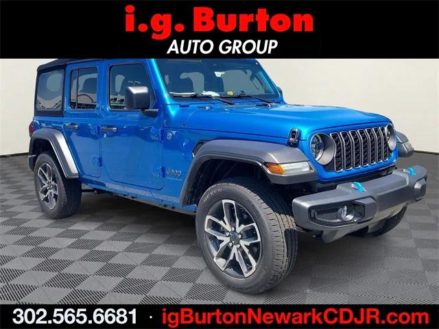 2024 Jeep Wrangler 4xe WRANGLER 4-DOOR SPORT S 4xe