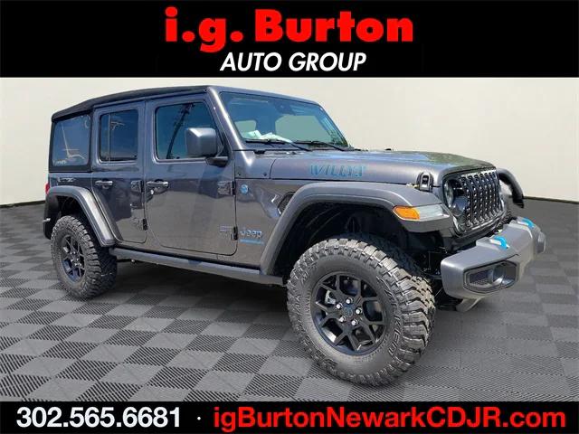 2024 Jeep Wrangler 4xe WRANGLER 4-DOOR WILLYS 4xe