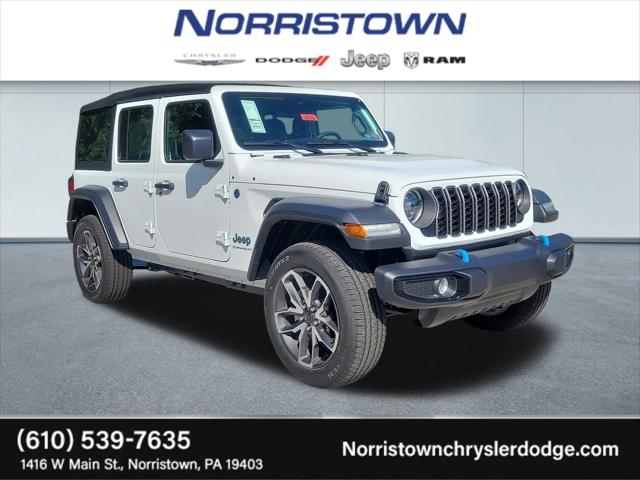 2024 Jeep Wrangler 4xe WRANGLER 4-DOOR SPORT S 4xe