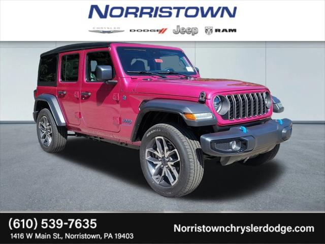 2024 Jeep Wrangler 4xe WRANGLER 4-DOOR SPORT S 4xe